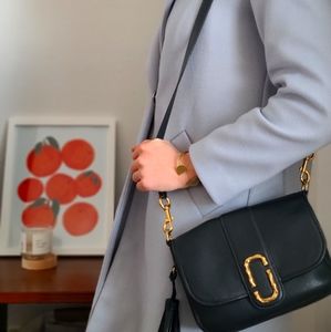 Marc Jacobs Black Leather Crossbody